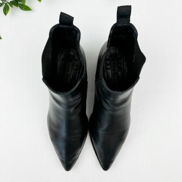 Acne Studios Jensen black Smooth Leather Pointed Toe Chelsea Boot 6.5 - Picture 6 of 11